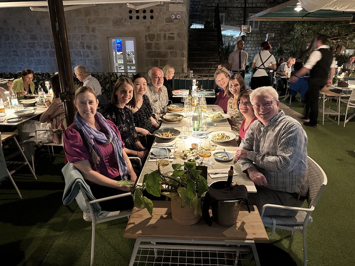We had some fun in Dubrovnik to go with the learning. See you all in Berlin 2026! ⁦<a href="/jrcookMDPhD/">James Cook</a>⁩ ⁦<a href="/DrMNichols/">Meredith Nichols, MD</a>⁩ ⁦<a href="/SocforHemepath/">SocforHemepath</a>⁩