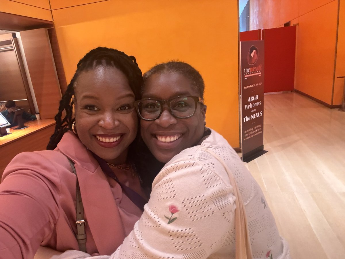 vgustavemd's tweet photo. So happy to be at #ABGHNexus2024! I've learned so much about the power of black women in medicine and the importance of claiming your space &amp; asking for want. Excited for day two!
#blackingastro
#WomenInMedicine
#BlackExcellence https://t.co/EWh48iKwad