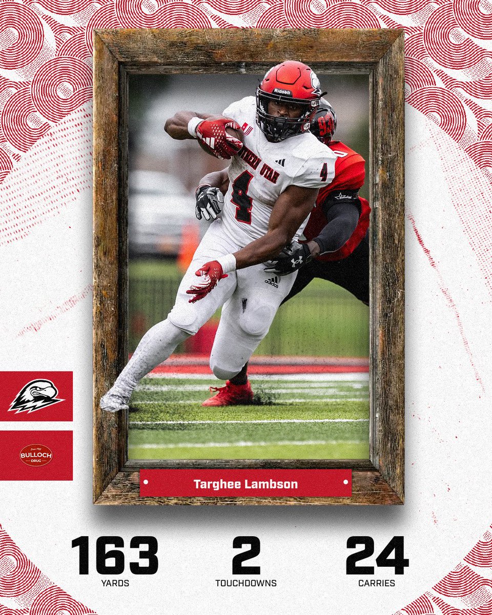 SUUFB_'s tweet photo. Another Phenomenal Game by @nolimit_targ 

He earns the Bulloch Drug Player of the Game!

#Elevate ⚡️ #TBirdNation ⚡️ #RaiseTheHammer https://t.co/042wKtXJjB