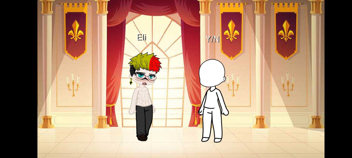 Eli: Pardon me, my lord/mistress.. I cannot seem to find my shirt anywhere..