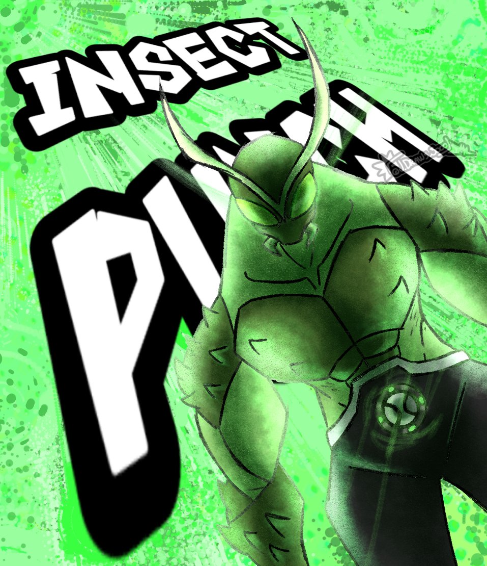 _Soapdraw3000_'s tweet photo. INSECT PUNCH 🪲🪲
#Ben10 #ben10fanart #FanAlien https://t.co/N7Qo6rloof