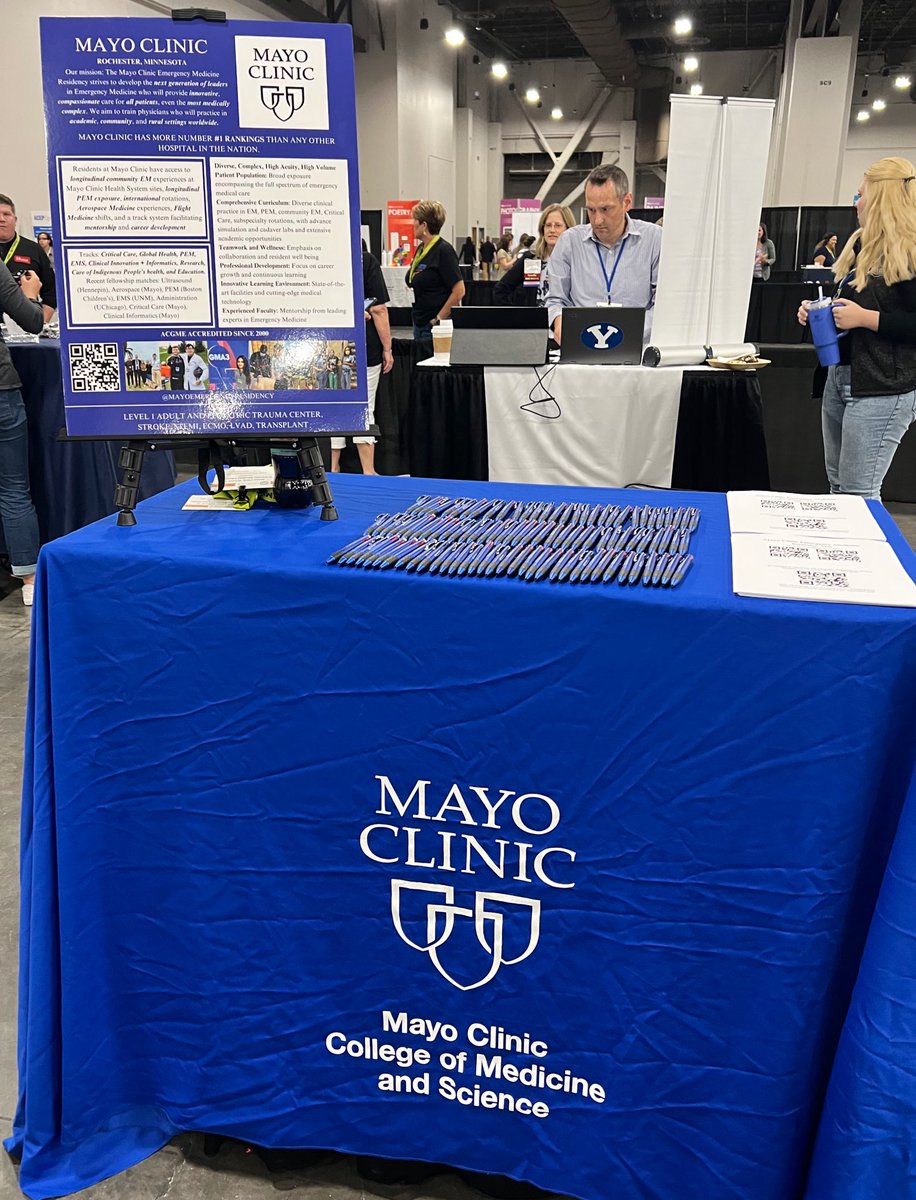 mayoclinicemres's tweet image. Hey there #EMBound med students! At ACEP24? Come check us out at the EMRA residency fair! @ACEPNow @emresidents
