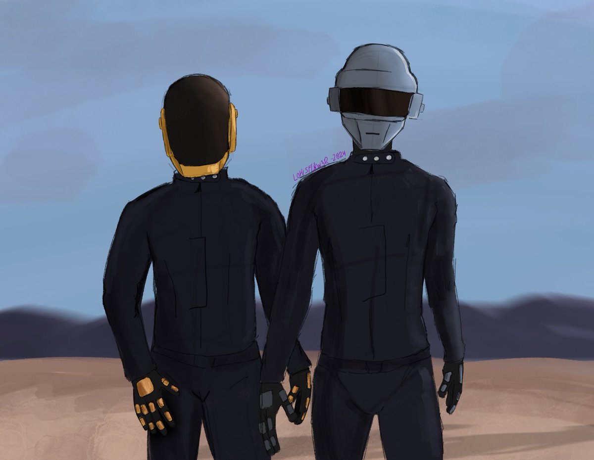 _LOtUSFL0W3R_'s tweet photo. Mmm robots in a desert, what will they do? #daftpunk #electroma https://t.co/jJKVysMCBo