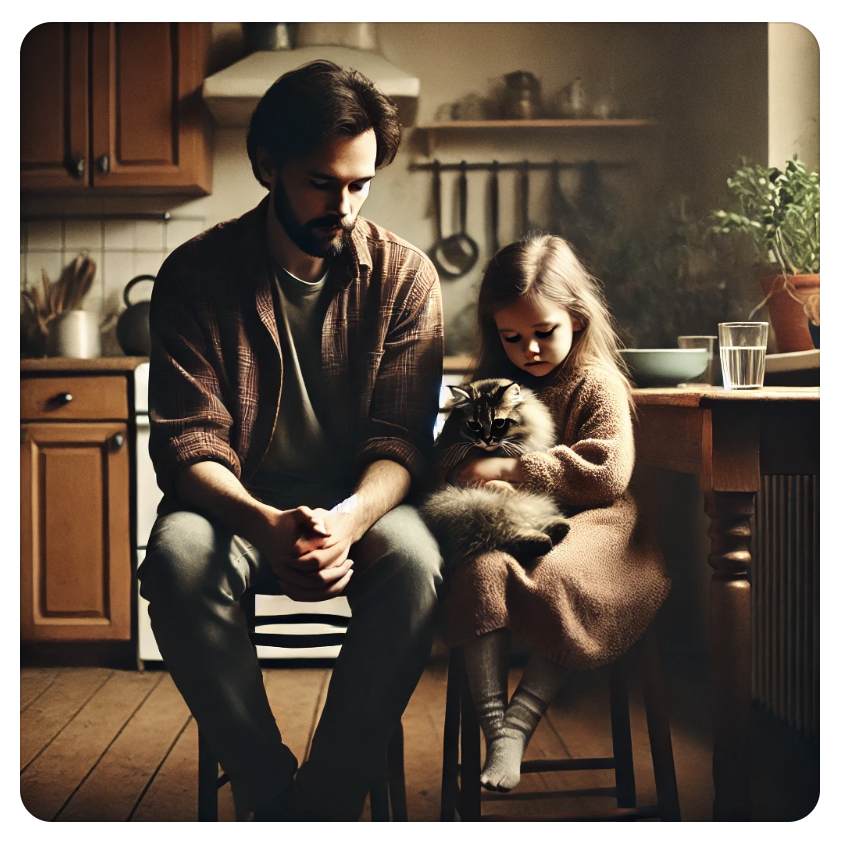 <a href="/JoJoFromJerz/">Jo</a> Dad?

Yes, Lily?

Why did you vote for the guy who let the factory poison our drinking water, got you fired without protections, got mom imprisoned for a miscarriage and rigged it so you couldn’t even vote him out?

Because I couldn’t let them eat our cat, honey.