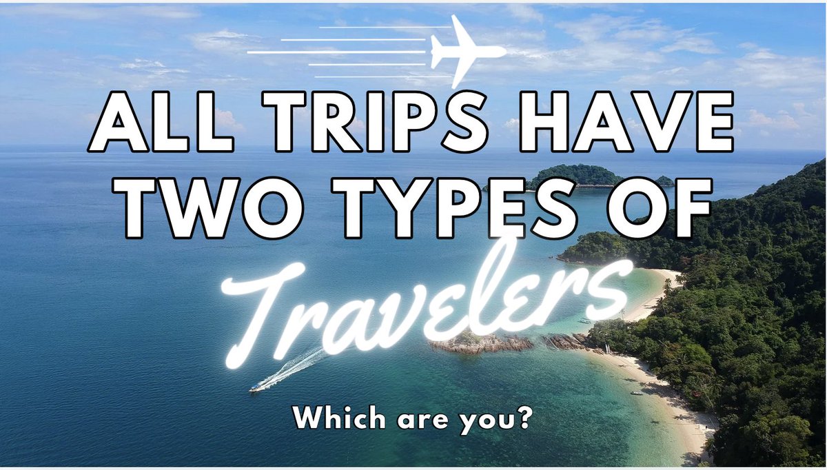 MarieRoseCreate's tweet image. Only two types of travelers... which are you?  youtu.be/SLMbC8YhNsA?si… via @YouTube #wanderlust4Two #travel #travelvlog