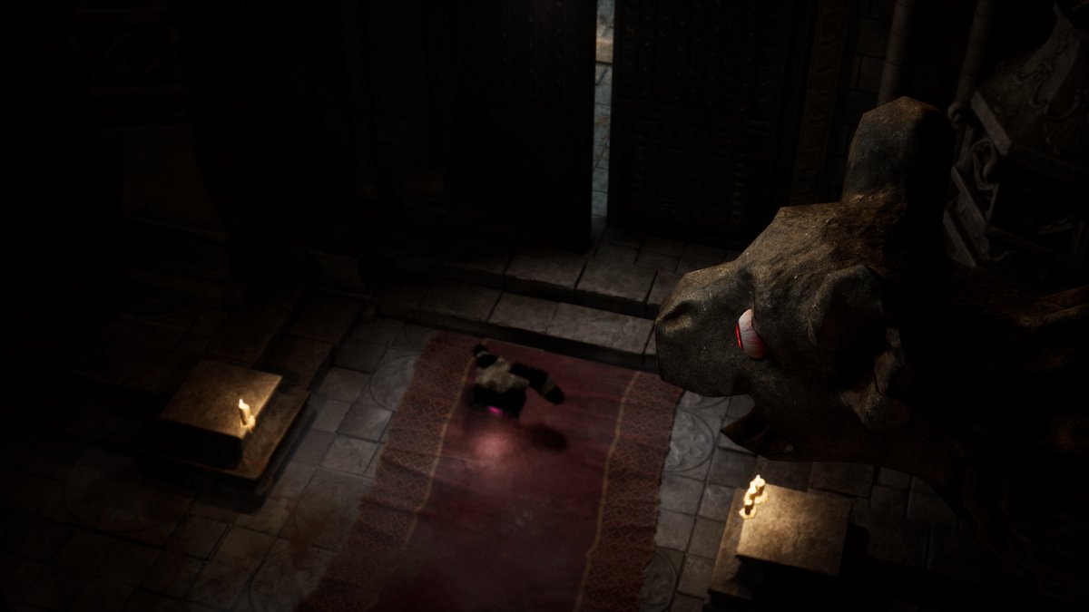 MassimoBardetti's tweet image. Yojo venturing deeper into the castle.

@PlaguePoppets on #UnrealEngine5 #madewithunreal