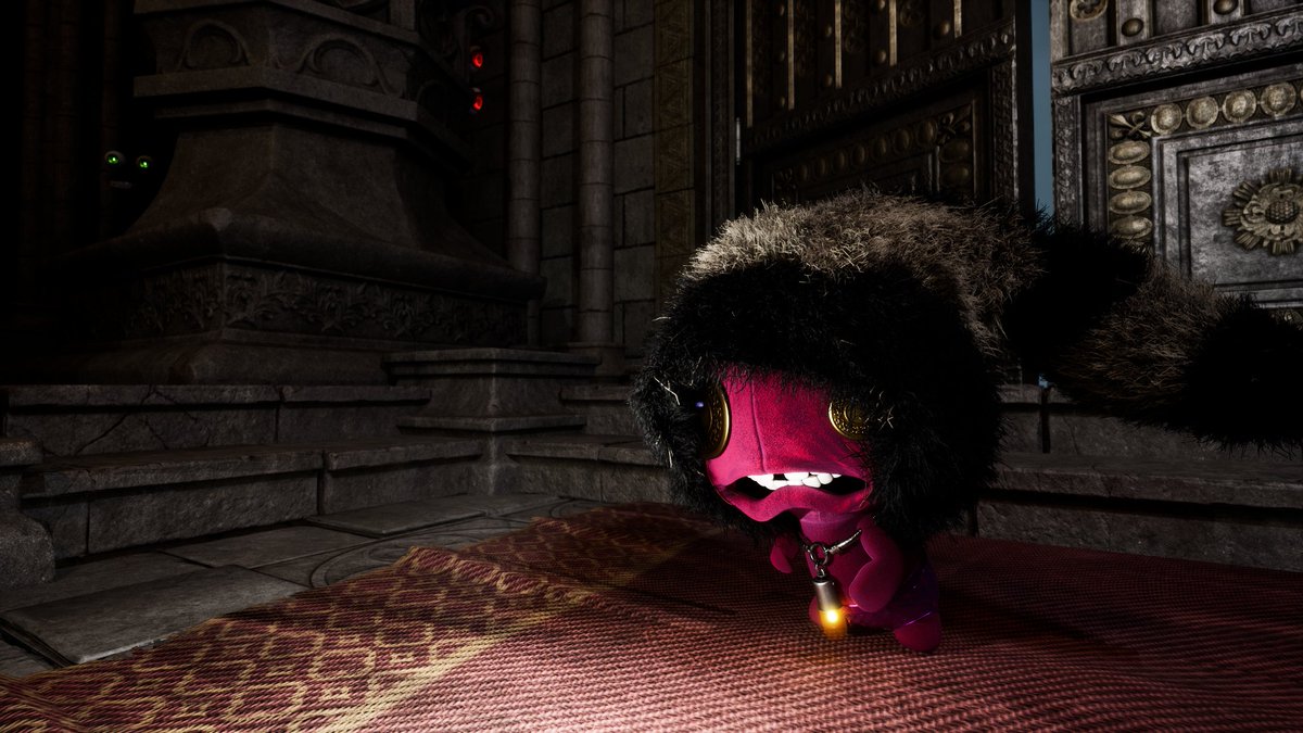 MassimoBardetti's tweet image. Yojo venturing deeper into the castle.

@PlaguePoppets on #UnrealEngine5 #madewithunreal