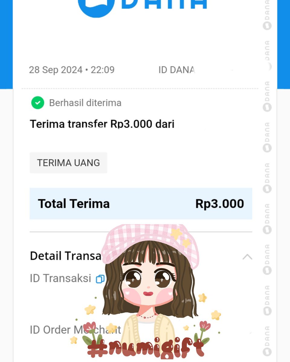clousvr's tweet photo. thank you @numipromos dan sponsor @swanlakqes semoga dilancarkan selalu rezekinya aamiin 🙏🏻🤍
#numigift https://t.co/TUvx0ujm64