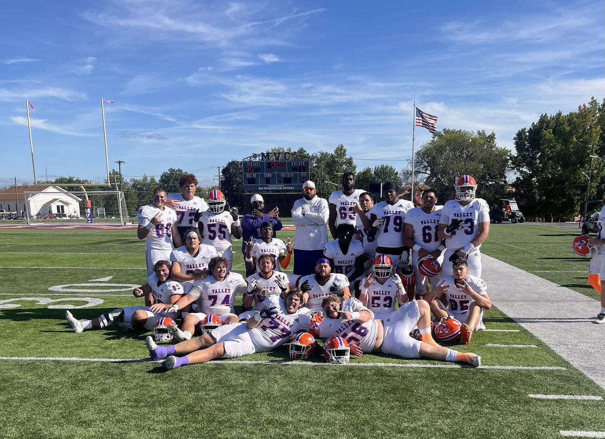 Coach Mike Cannon (@coachcannonneo) on Twitter photo Always a GOOD day to go 1-0 ‼️
#VALLEYWILLROLL <a href="/MovalFootball/">MVC_Football</a> <a href="/MVCAthletics/">MVC Athletics</a> <a href="/missourivalley/">Missouri Valley College</a> Always a GOOD day to go 1-0 ‼️
#VALLEYWILLROLL <a href="/MovalFootball/">MVC_Football</a> <a href="/MVCAthletics/">MVC Athletics</a> <a href="/missourivalley/">Missouri Valley College</a>