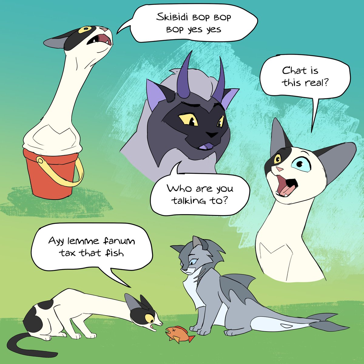 catislandcomic's tweet photo. gen alpha archie https://t.co/ChyVmZxu3M