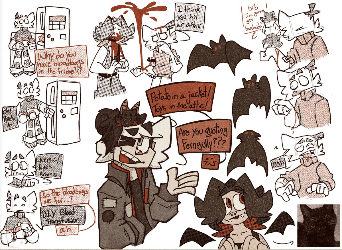 NoIRebel_'s tweet photo. a break from our regularly scheduled Sanctuary programming
vampiric loser is @Anchornaut 
#digitalart #sketchpage #vampire https://t.co/DUj5RF5UmT