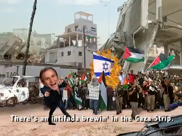 jibjabtwt's tweet image. Did You Know? The video "What We Call The News" seems to re-use assets from the "2-0-5 Year in Review?" It's a bit hard to tell due to the quality, but it's obvious that these assets are the same.