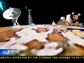 jibjabtwt's tweet image. Did You Know? The video "What We Call The News" seems to re-use assets from the "2-0-5 Year in Review?" It's a bit hard to tell due to the quality, but it's obvious that these assets are the same.