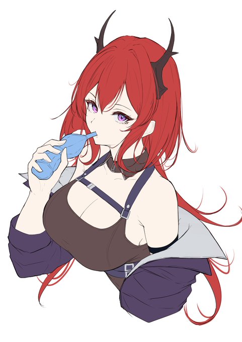 落書きのつもりたったけど結局色付け始めてる 