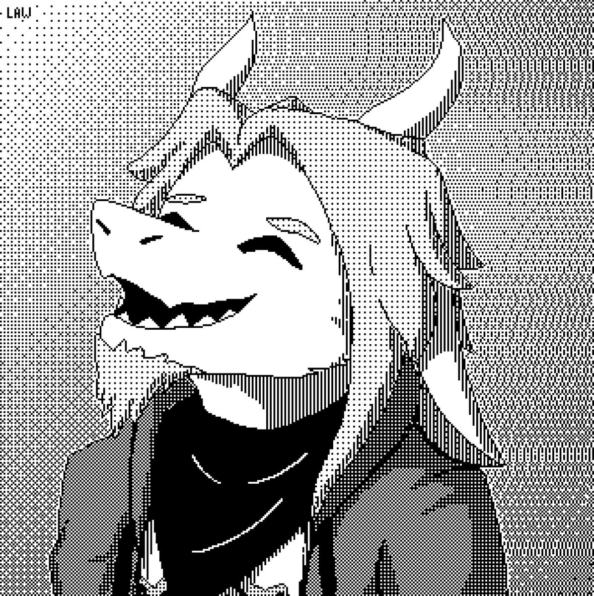 Drew Iceolation and Ace in a new style I’ve been trying out. Character belongs to <a href="/KamexVGM/">Kamex 🇩🇴 | BLM</a>!