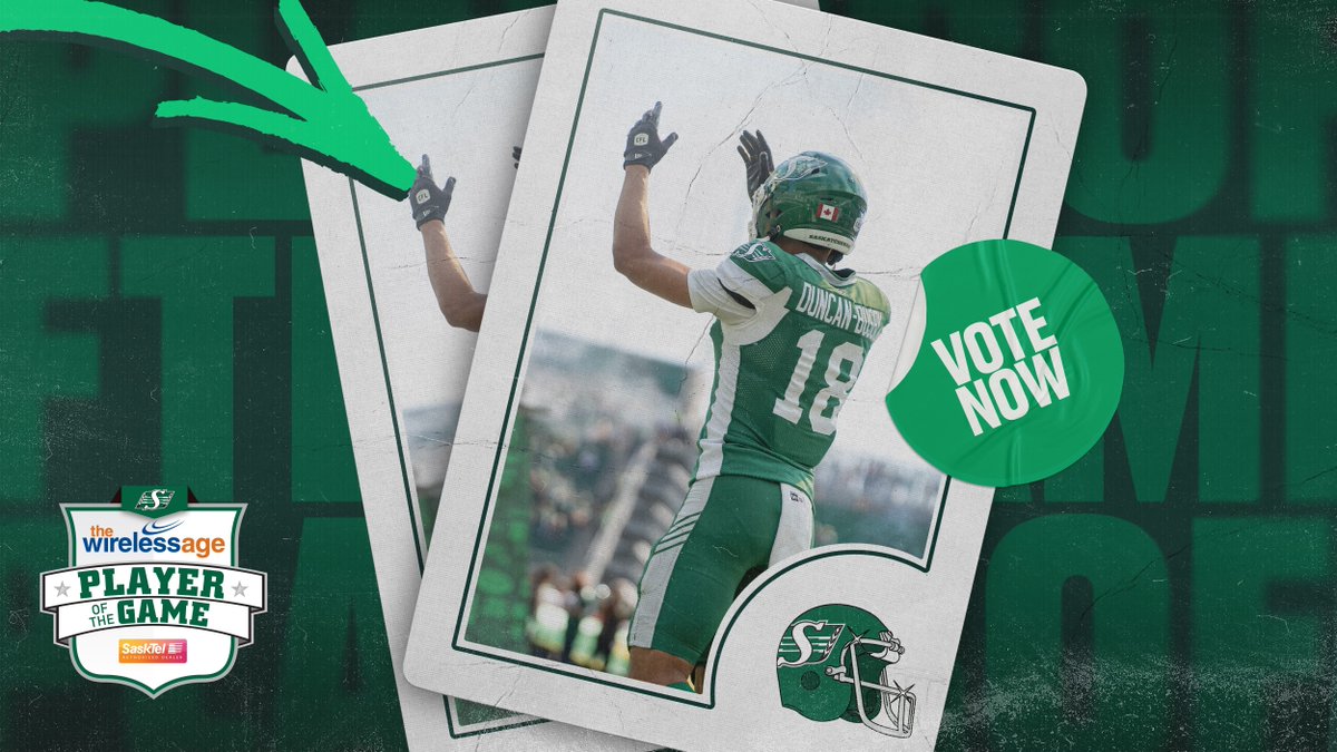 sskroughriders's tweet photo. Who was the difference maker today?

Have your say and vote for @thewirelessage Player of the Game!

🗳️ https://t.co/1SWMYNovDD https://t.co/c6EZ6He6Ea
