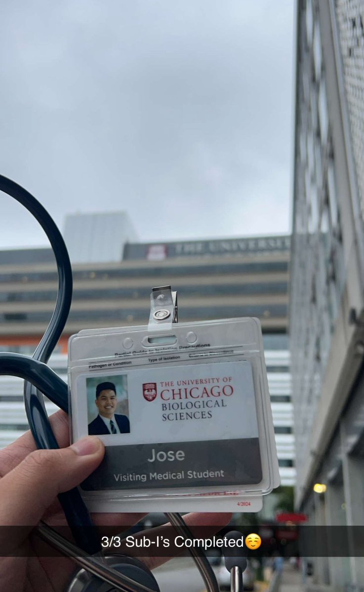 Finished my Last Sub-I and on my way back to KC to prep for the next few months! So thankful for U of C for having such an amazing program and integrating us into their busy workflow☺️