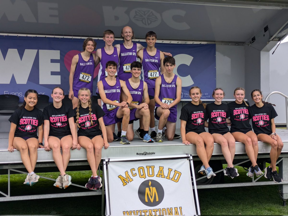 coachfulli's tweet image. I had the chance to watch these kids absolutely crush it McQuaid in Rochester today. Alex Beck, 3rd place. Matt Meerdink, 3rd place. Multiple runners on each side top 75 or 100. @B_Spa_Athletics #iamstrong #iamfast #iamconfident