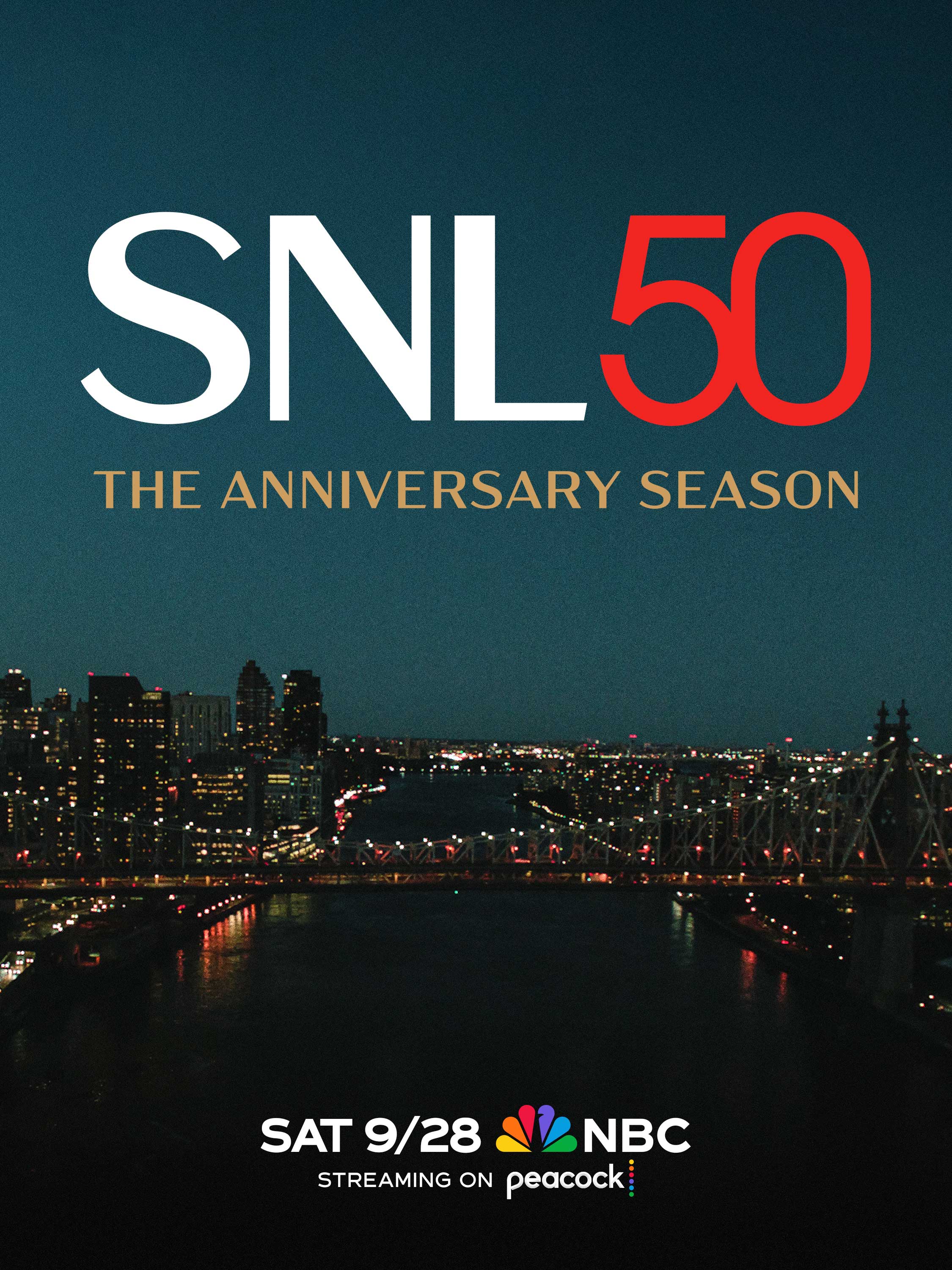 NBC Bay Area on X SNL is back and celebrating its 50 year anniversary Emmy winner Jean Smart hosts with musical guest Jelly Roll. Watch live coast to coast at 8 30 p.m
