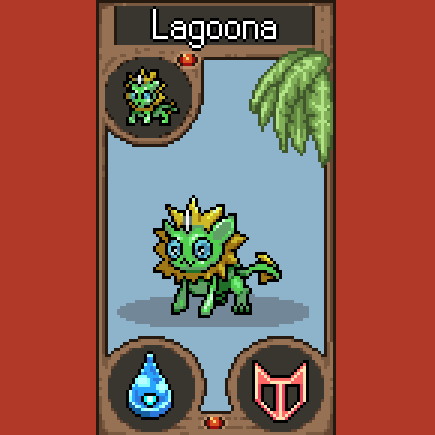 These beasts are called Lagoona they swim nearly as fast as dolphins and are supreme fish hunters. #pixelart #gamedev #indiedev