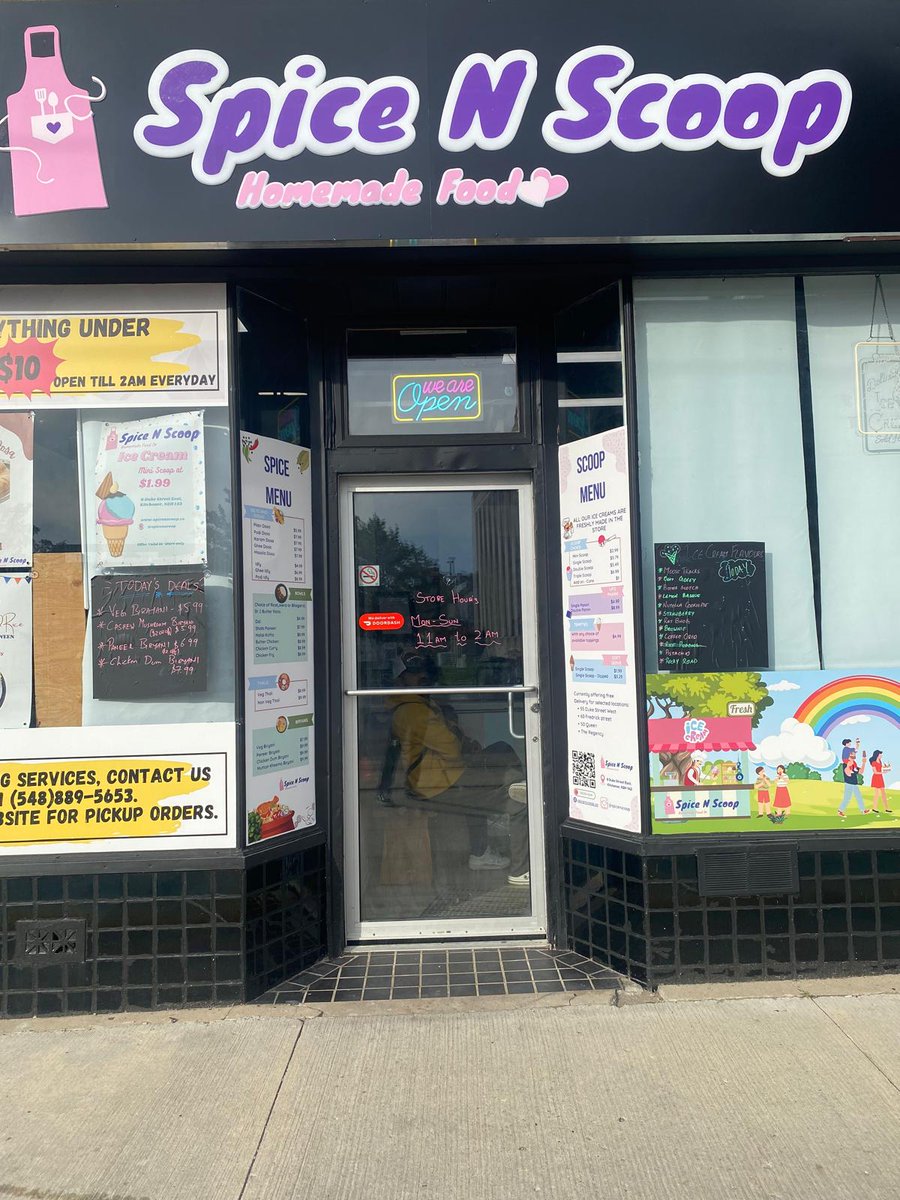 sudheep1502's tweet photo. Spice and Scoop is a hidden gem near Waterloo!Check them out at 8 Duke Street East, Kitchener. #WaterlooEats #AffordableFood #HiddenGem https://t.co/dNbtTPSLc6