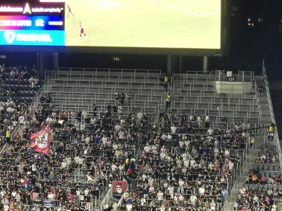 You hope all these lower level clubs can grow in to their supporters sections some day. #DCU #crew96