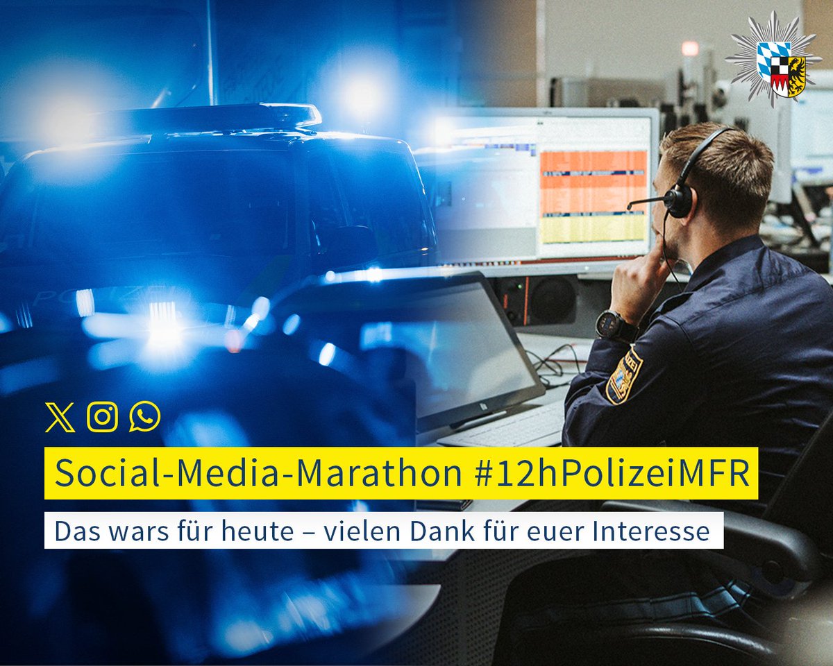 Polizei Mittelfranken tweet media