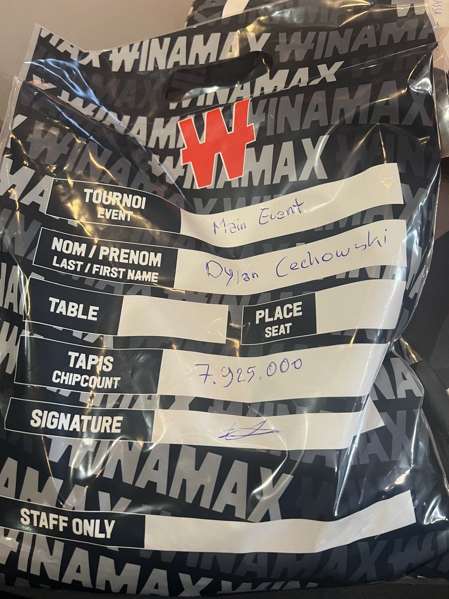 Bag day 3 du WPO main, 2/17 lefts, let’s fucking do it <a href="/Winamax/">Winamax Poker 🔞</a> 🔥🔥🔥🔥🫶