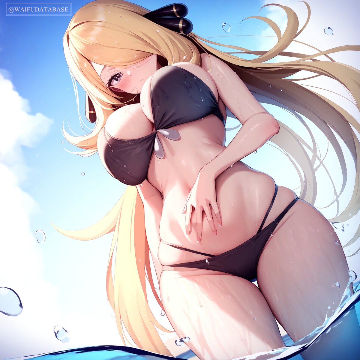 waifusdatabase's tweet photo. Cynthia🌺

#AIart #cynthia #Pokemon https://t.co/VEzAU25Kf9