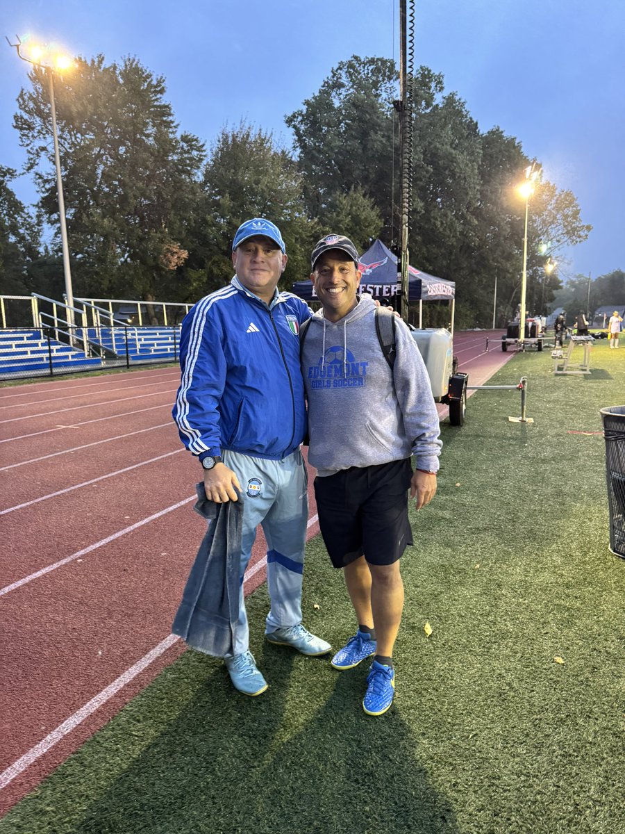 LuisCalcio's tweet image. One of the good guys in Section 1 soccer. 
Thanks coach @docericbrand proud to be your friend. 
#CutFromTheSameCloth