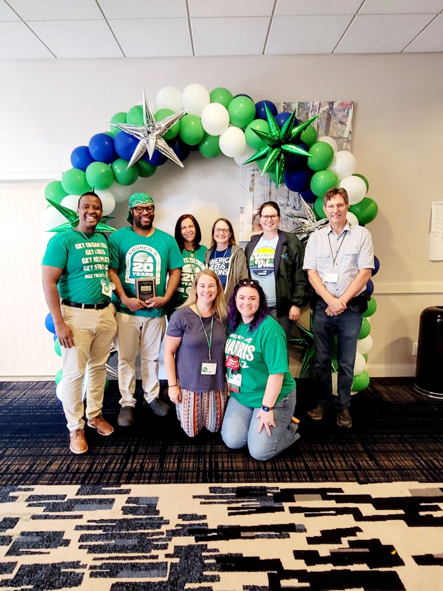 I work with incredible people who fearlessly fight for workers. <a href="/AFSCMEMN5/">AFSCME Council 5</a> @MZDIVA4LYFE0915