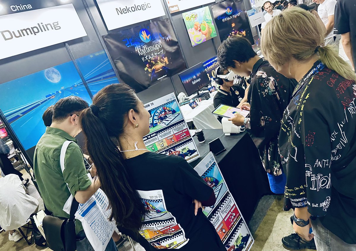 Dumpling @ TGS2024 🚗💥💯 tweet media