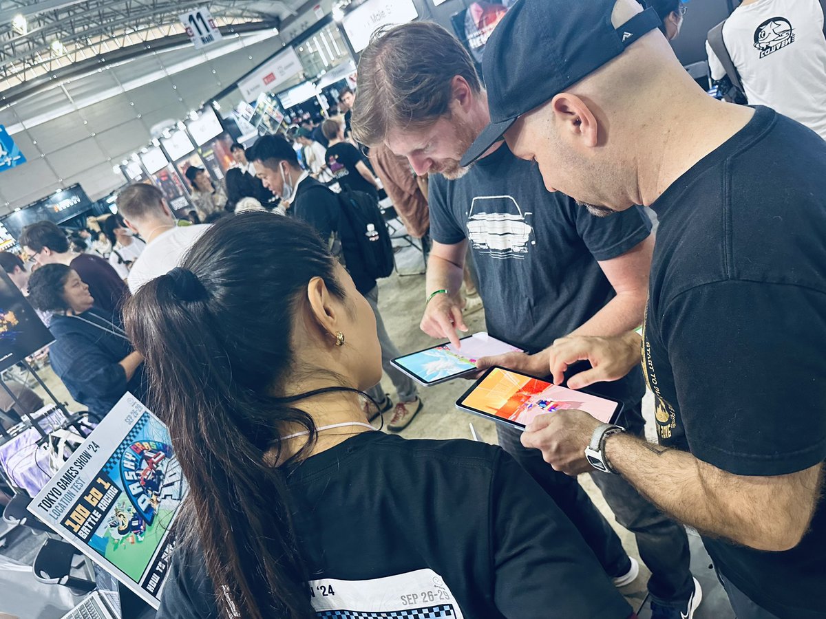 Dumpling @ TGS2024 🚗💥💯 tweet media