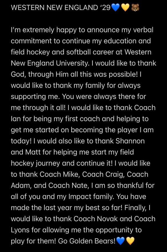 Olivia โOCโ Lugo 2025 (@olivialugo2025) on Twitter photo Western New England โ29 ๐๐๐ป
<a href="/WNESoftball/">WNE Softball</a> <a href="/WNEFH/">WNE Field Hockey</a> <a href="/Coach_NovakSB/">Amanda Novak</a> <a href="/k5lyons/">Kyle Lyons</a> <a href="/CTimpact18u_P/">CT Impact 18u premier</a> <a href="/CTImpactSB/">Connecticut Impact Softball Club 2025</a> <a href="/CoachMikeSB/">Mike Santiago</a> <a href="/Coach_Craig12/">Craig Sears</a> <a href="/sr_laliberte/">SrLaliberte</a> Western New England โ29 ๐๐๐ป
<a href="/WNESoftball/">WNE Softball</a> <a href="/WNEFH/">WNE Field Hockey</a> <a href="/Coach_NovakSB/">Amanda Novak</a> <a href="/k5lyons/">Kyle Lyons</a> <a href="/CTimpact18u_P/">CT Impact 18u premier</a> <a href="/CTImpactSB/">Connecticut Impact Softball Club 2025</a> <a href="/CoachMikeSB/">Mike Santiago</a> <a href="/Coach_Craig12/">Craig Sears</a> <a href="/sr_laliberte/">SrLaliberte</a>