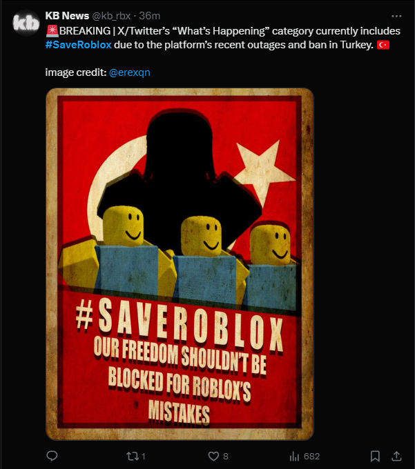 OhBenzy's tweet image. This about to have me actin up 😭😭 #SaveRoblox