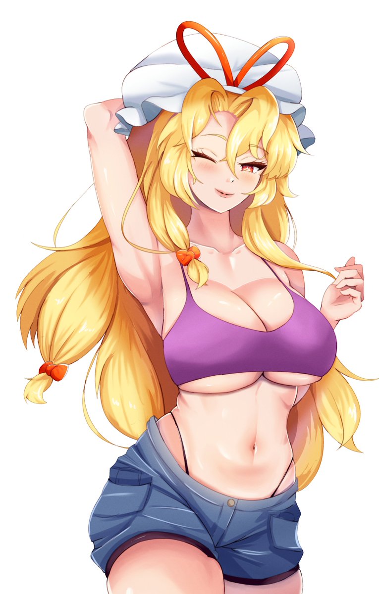 GinariIma's tweet photo. A Casual Yukari !
#東方 #東方project #touhou https://t.co/rmIel7gDXN