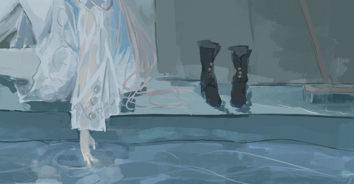 最近描いたじょちょ 