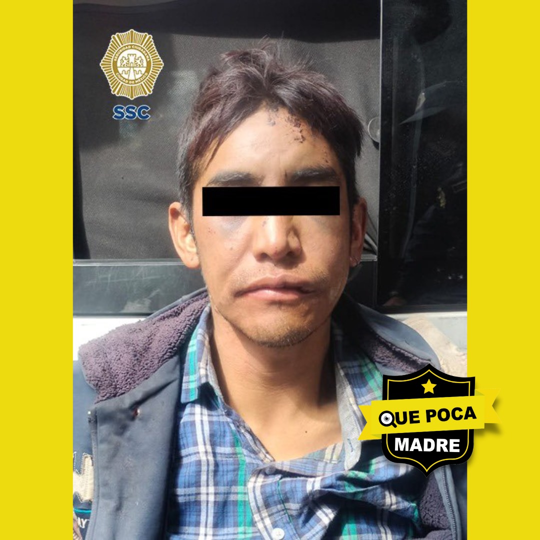 QuePocaMadre_Mx's tweet photo. 😡🚨 POR FIN AGARRARON A ESTE AS*QUERO*SO SER HUMANO QUE LE QUITÓ LA VIDA A UNA PEQUE DE 2 AÑOS 💀😥

Elementos policiacos de la #SSC, lograron capturar a este #HDSP, a quien le quitó la vida a Jimena de solo 2 años, enmaletó y enterró en un paraje en #CDMX. Además, gol*p€ó a la madre de la hoy occisa.
Enfrentará a la justicia por este acto tan cruel. La detención se llevó acabo en un bosque en la Alc. #Tlalpan.
@SSC_CDMX
@FiscaliaCDMX