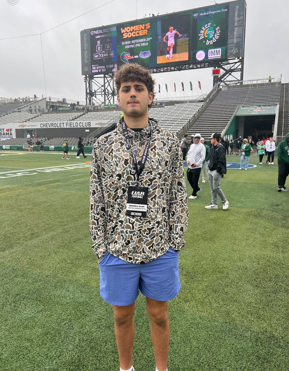 Max Allen (@maxwell_allen34) on Twitter photo Had an amazing time at the <a href="/UAB_FB/">UAB Football</a> game today! Thanks again <a href="/Coach_Jones_1/">John Jones</a> for the invite. Canโt wait to be back! <a href="/CalebMoser8/">Caleb Moser</a> <a href="/Bamasnap/">Coach Jackson Cook</a> <a href="/GoldenHawksFB/">Coach Furth</a> <a href="/TheChrisRubio/">Rubio Long Snappingยฎ</a> Had an amazing time at the <a href="/UAB_FB/">UAB Football</a> game today! Thanks again <a href="/Coach_Jones_1/">John Jones</a> for the invite. Canโt wait to be back! <a href="/CalebMoser8/">Caleb Moser</a> <a href="/Bamasnap/">Coach Jackson Cook</a> <a href="/GoldenHawksFB/">Coach Furth</a> <a href="/TheChrisRubio/">Rubio Long Snappingยฎ</a>