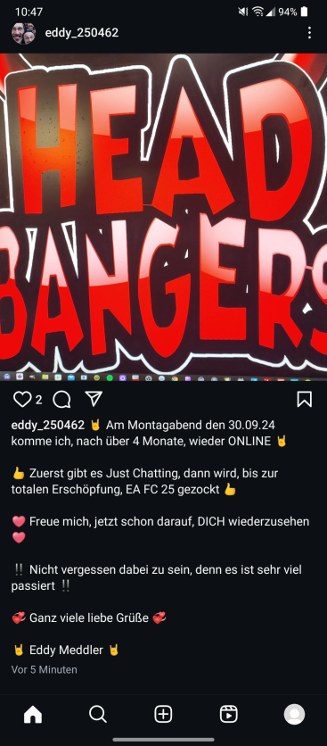 MeddlTokTV's tweet photo. ".. denn es ist sehr viel passiert!!" 

Wir tippen auf er wurde gekündigt oder er hat wieder einen Tumor 🤡

#EddyMeddler https://t.co/IVm15H9VpT