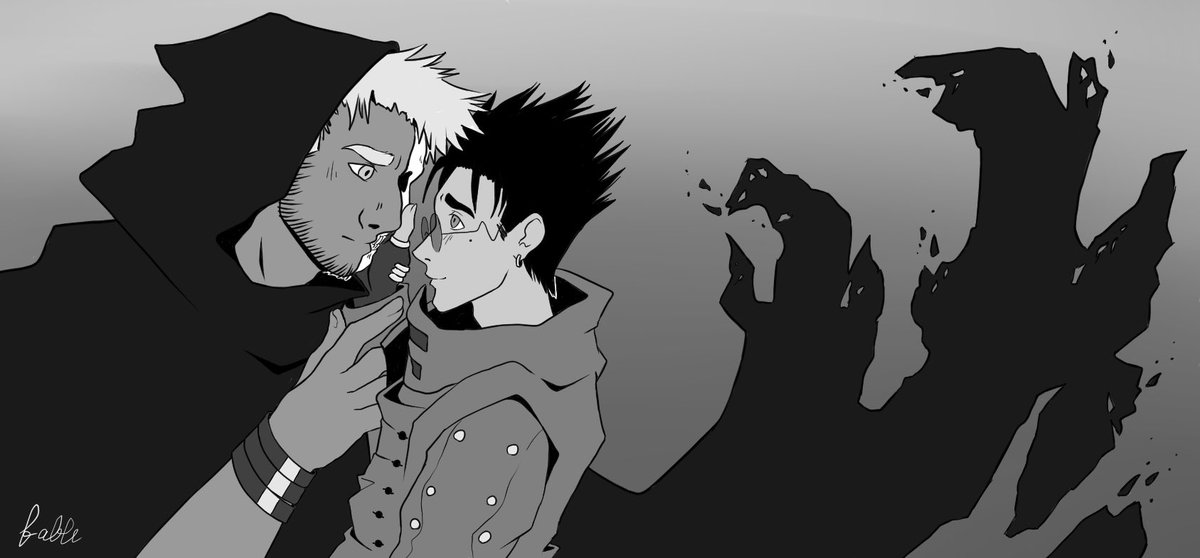 fablesomhaven's tweet photo. My art for the @trigunrarepairs bang! If you haven’t read @circusfable ‘s fic yet, go do it!!

Also ty to @halfpixey for letting me jump in half way into the event. <3 I had a lot of fun c: https://t.co/JC5D9I7o6k