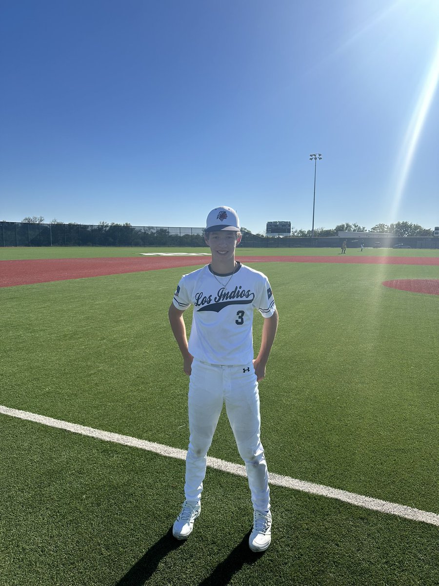 Game 4 at Marion HS 
Kerville Indians - 6
Texas Bombers 2028 - 1

Our PoG is Ethan Sleeper (Tivy HS 2027)

Sleeper - 2-3 2B 3B 2 RBI
<a href="/TivyBaseball/">Kerrville Tivy High School Baseball</a>