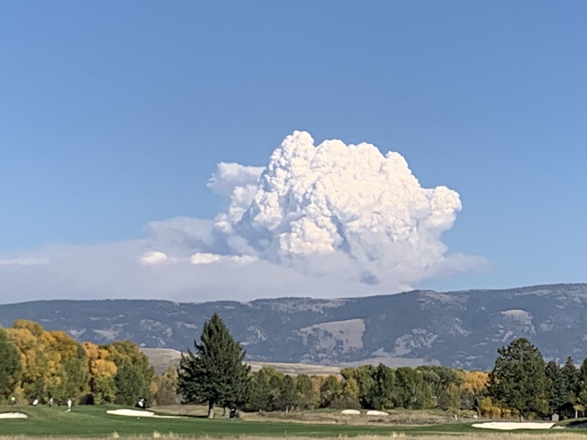 BridgerTetonNF's tweet photo. The #PackTrail fire is now 3500-acres and growing on the Bridger-Teton National Forest. Additional resources have been ordered. https://t.co/l1qtdY6oFy https://t.co/htPb91sJPI