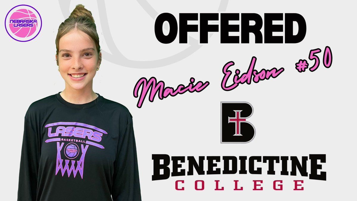 NELasersHoops's tweet photo. LET’s GO @macie_eidson OFFERED 🏀 @Raven_WBB https://t.co/G5Tq70O9Ny