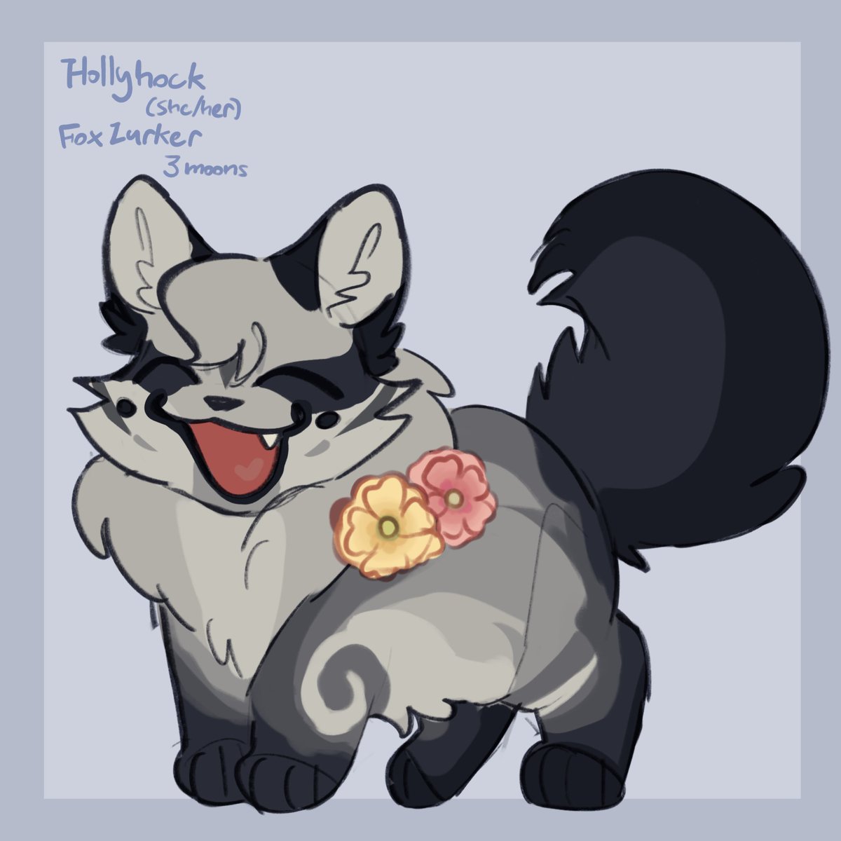 PainfulSatire's tweet photo. (1/3)
#ClawsOfSteel_

hello LilyBird kit 4!
Hollyhock/kit is a fox lurker (more details in thread)
Oh, and fun fact: She looks like Partridgepuff. I wonder if that's got to do with anything

TYSM to @Yinnicus for designing her!!! https://t.co/VYY2Ehh8q5