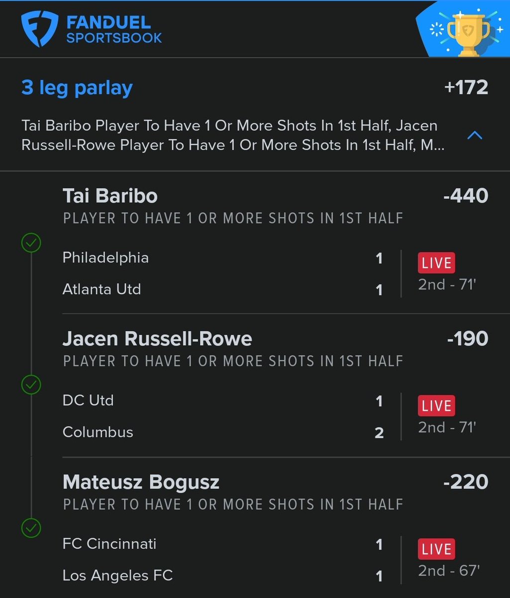 Cash it!
#MLS #Sportsbetting #GamblingTwitter #bugmanbets