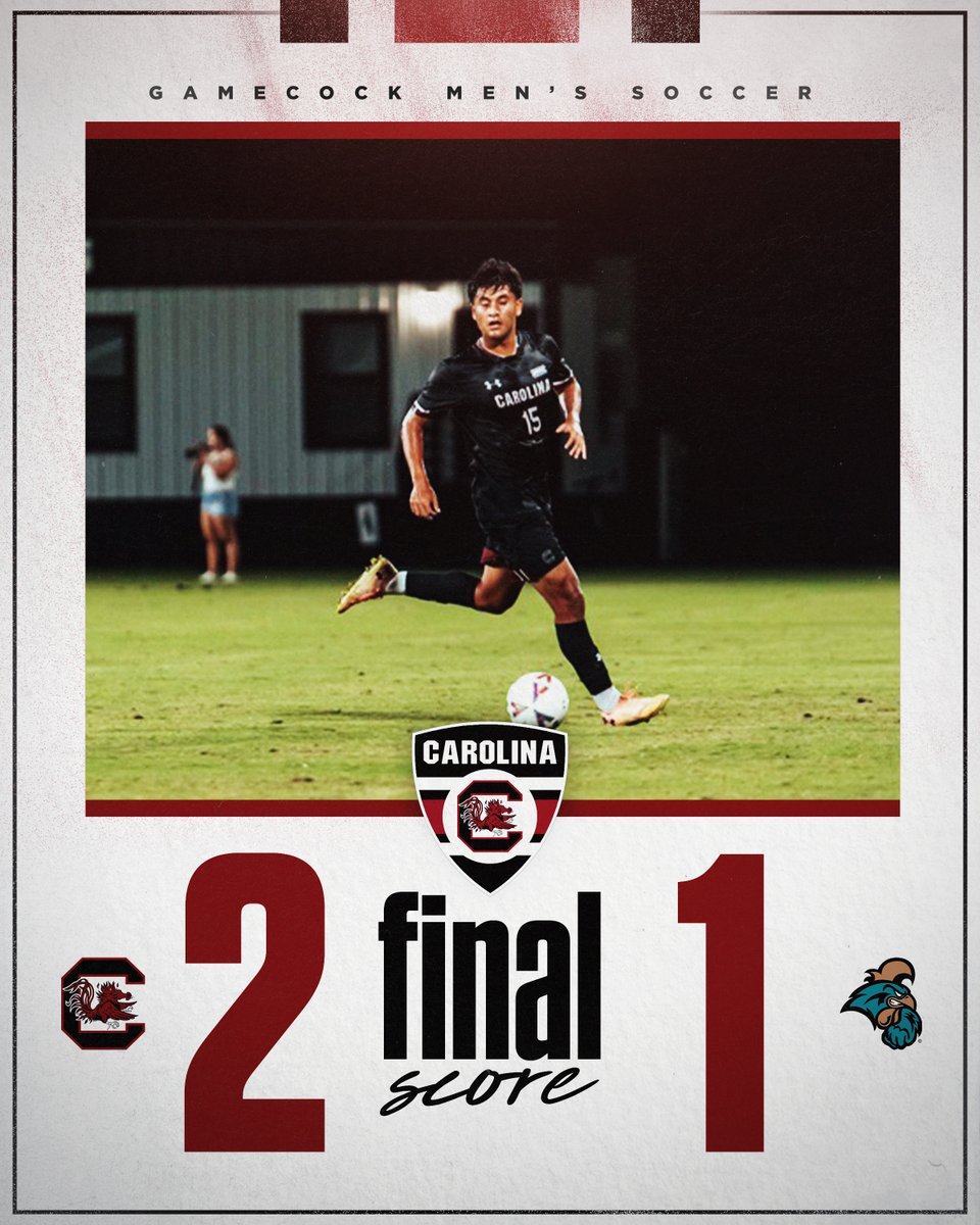 FINAL | Gamecocks earn their first <a href="/SunBelt/">Sun Belt</a> victory of the season. 

#WEareCarolina