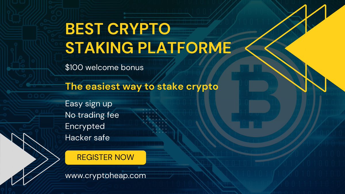 cryptoheap_com's tweet image. CryptoHeap provides dependable crypto staking with great returns and quick withdrawals! Your investments are secure on our safe platform. Begin staking today and see your crypto grow easily. 🚀💸 #CryptoHeap #DependableStaking #GreatReturns 💼