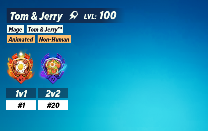 fox969881073's tweet photo. WE DID IT! LEVEL 100 TOM AND JERRY! Lets get multiversus to repost this to celebrate the first level 100 character to ever exist! https://t.co/VfN4OnIhIM
