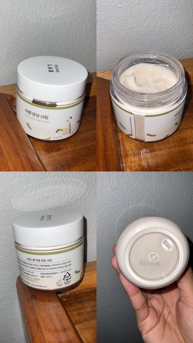 Thunderphun's tweet image. ส่งต่อค่ะ ใช่แล้วหน้านุ่มนิ่มมากค่ะ เหมาะกับคนหน้าแห้ง ใครสนใจบ้างคะ ส่งต่อค่ะ ส่วนตัวเราคนหน้ามัน ไม่เหมาะ แต่ทาแล้วตื่นมาหน้านิ่มจริงค่ะ  เนื้อครีมก็มูส
ส่งต่อ900รวมส่ง
#roundlabsoybean
#ครีมถั่ว
#ครีมถั่วroundlab